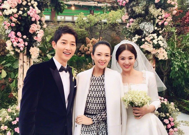 đám cưới Song Hye Kyo - Song Joong Ki, hôn nhau - ảnh 12