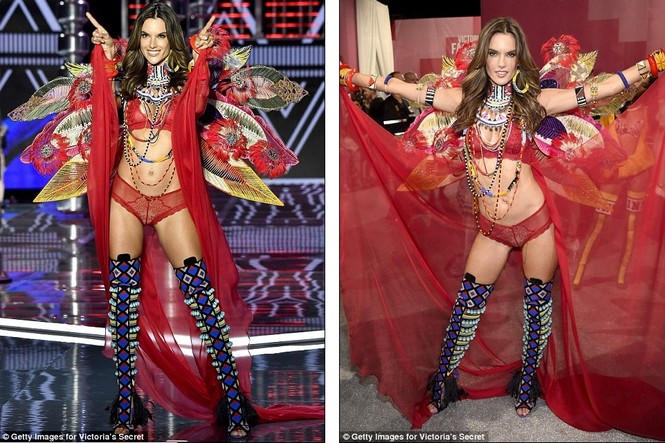Mãn nhãn ngắm dàn thiên thần nóng bỏng trong Victoria's Secret Show 2017 - ảnh 2