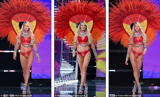 Mãn nhãn ngắm dàn thiên thần nóng bỏng trong Victoria's Secret Show 2017 - ảnh 15