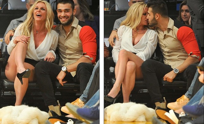 Britney Spears không ngừng tình tứ bồ trẻ kém 13 tuổi - ảnh 1