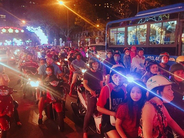 Việt Nam bước sang năm mới 2018 - ảnh 74
