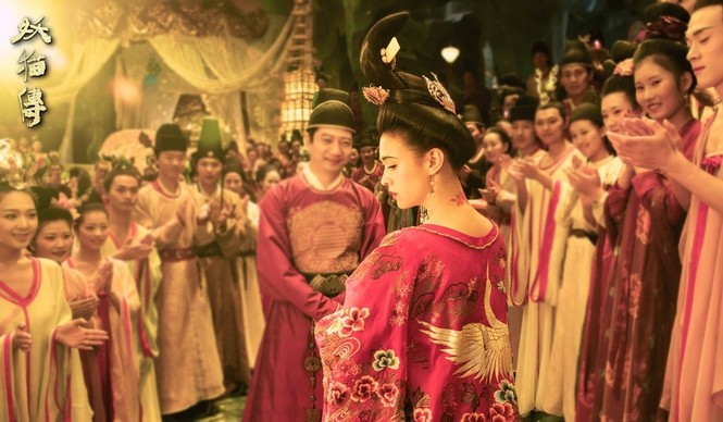 Ngắm nhan sắc 'bông hồng lai Pháp' vào vai Dương Quý Phi - ảnh 4