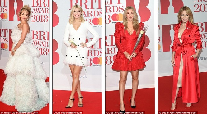 Brit Awards 2018 Rita Ora - ảnh 1