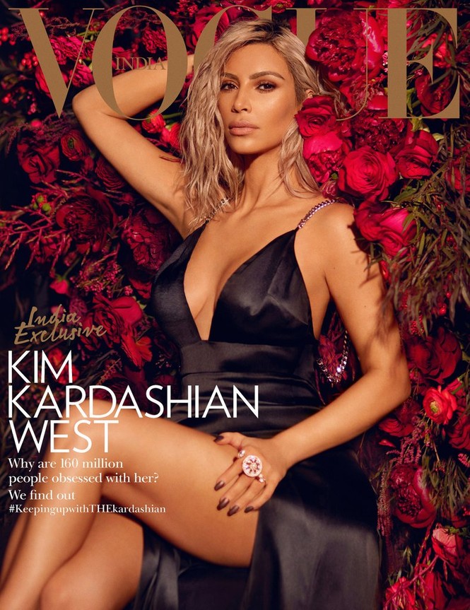 Kim Kardashian Vogue Ấn Độ 2018 - ảnh 1