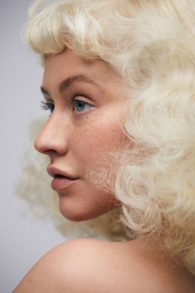 Christina Aguilera mặt mộc - ảnh 3