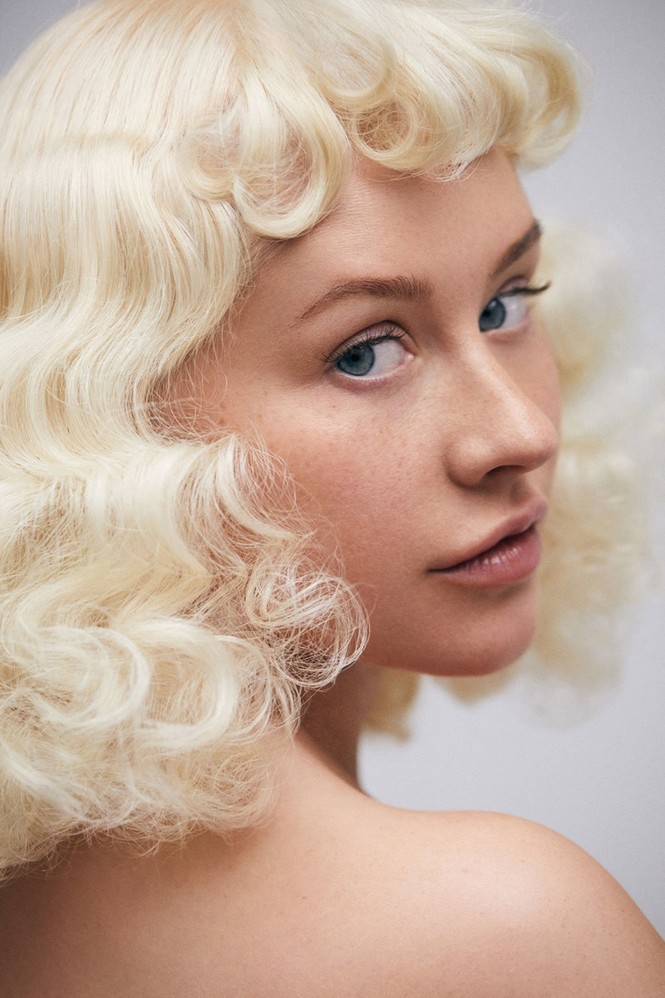 Christina Aguilera mặt mộc - ảnh 4
