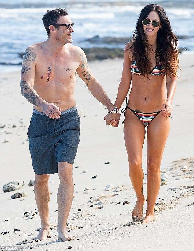 Megan Fox quấn quýt bên chồng - ảnh 5