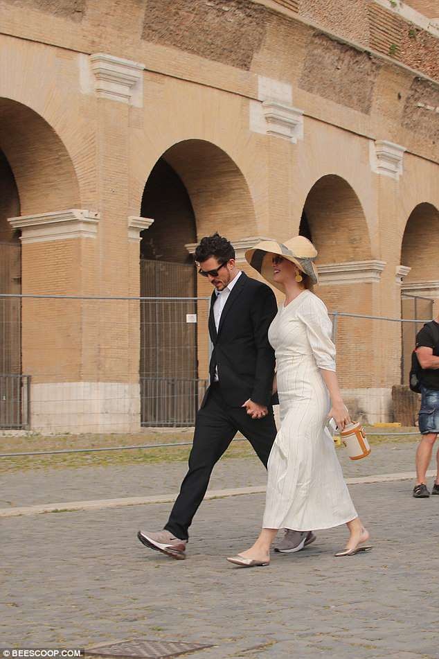 Katy Perry và Orlando Bloom tung tăng hẹn hò ở Rome - ảnh 5