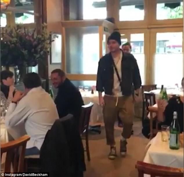 David Beckham được con trai cả gây bất ngờ dịp sinh nhật - ảnh 1