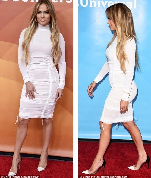 Jennifer Lopez hớ hênh khi diện váy xẻ cao nhảy sung - ảnh 14