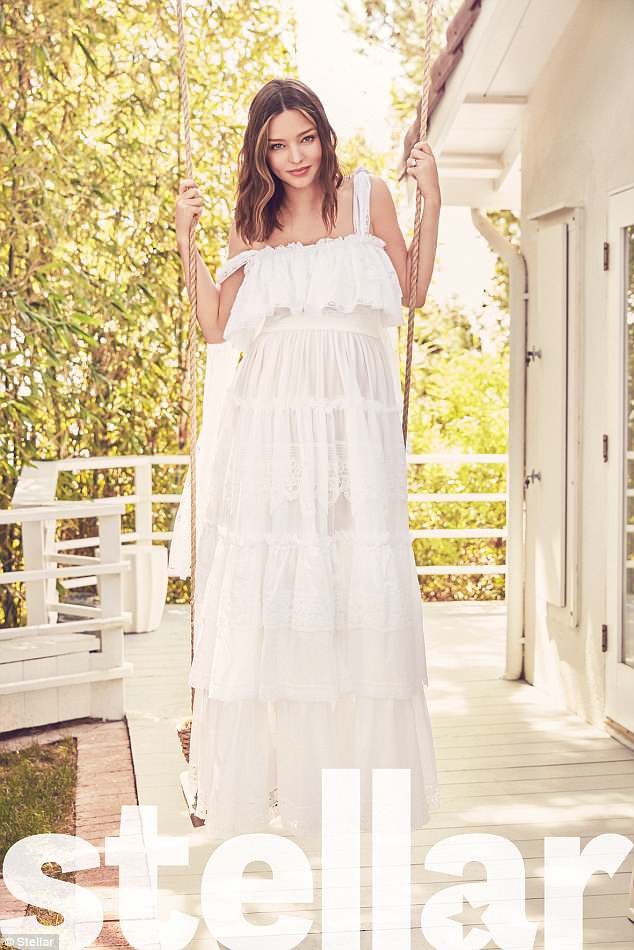 Miranda Kerr bụng bầu lớn - ảnh 5