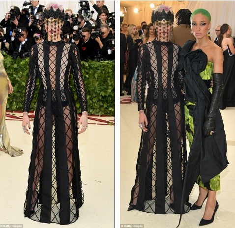 ‘Giật mình’ những bộ cánh đáng sợ, táo bạo nhất tại Met Gala 2018 - ảnh 8