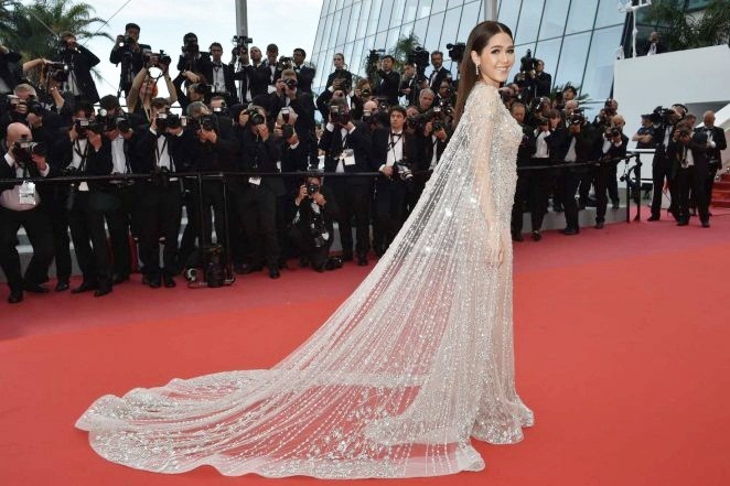 Mỹ nhân đẹp nhất Thái Lan Cannes 2018 - ảnh 1