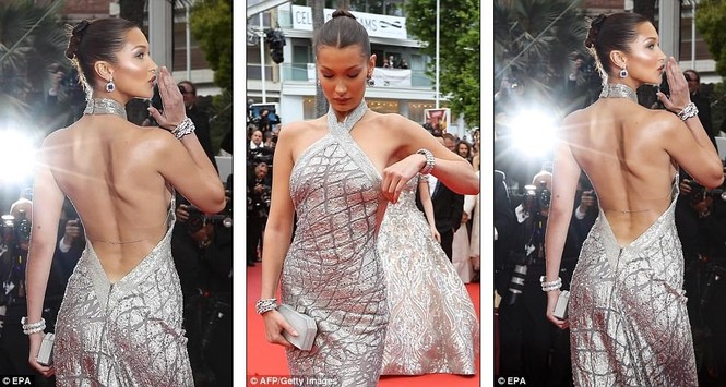 Dàn người đẹp lộng lẫy khoe lưng trần, chân dài tại Cannes ngày 7 - ảnh 7