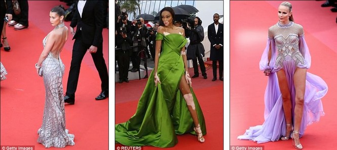 Dàn người đẹp lộng lẫy khoe lưng trần, chân dài tại Cannes ngày 7 - ảnh 1