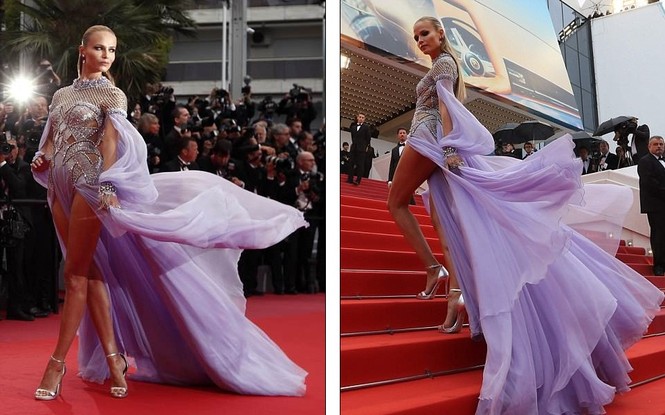 Dàn người đẹp lộng lẫy khoe lưng trần, chân dài tại Cannes ngày 7 - ảnh 21