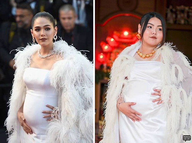 Phản ứng bất ngờ của Phạm Băng Băng với váy cosplay làm từ rau diếp - ảnh 12