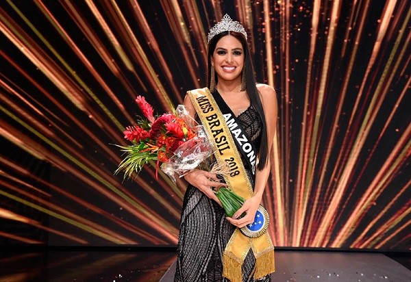 Người đẹp 26 tuổi đăng quang Hoa hậu Brazil 2018 - ảnh 1