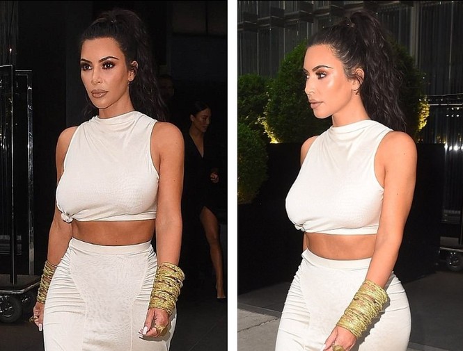 Kim Kardashian eo thon nhỏ xíu với đường cong ‘đồng hồ cát’ - ảnh 6