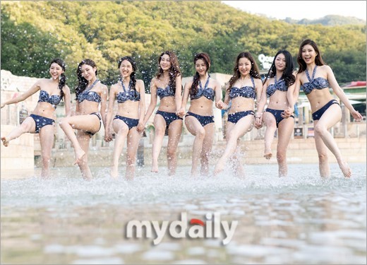 Dàn thí sinh Hoa hậu Hàn Quốc 2018 diện bikini sắc vóc gợi cảm - ảnh 8