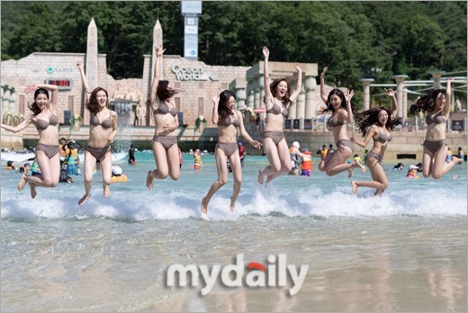Dàn thí sinh Hoa hậu Hàn Quốc 2018 diện bikini sắc vóc gợi cảm - ảnh 11