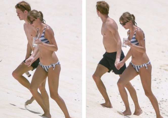 Taylor Swift diện bikini tắm biển cùng bạn trai kém tuổi - ảnh 5