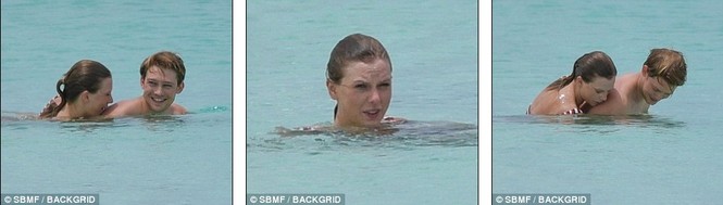Taylor Swift diện bikini tắm biển cùng bạn trai kém tuổi - ảnh 11