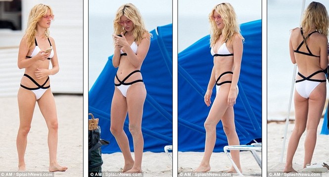 Con gái ca sĩ rock Rolling Stones hóa thiên thần bikini siêu quyến rũ - ảnh 4