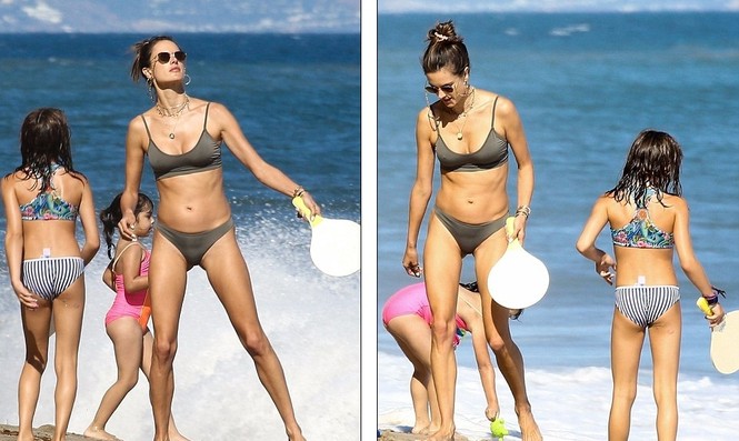 Alessandra Ambrosio thả dáng tắm biển cùng tình cũ 10 năm không cưới - ảnh 8