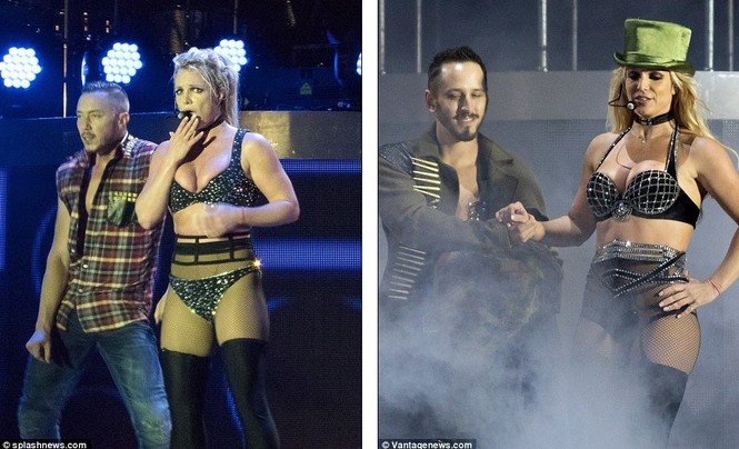 Mặc bốc lửa nhảy sung nhưng Britney Spears không nhớ đang diễn ở đâu - ảnh 10