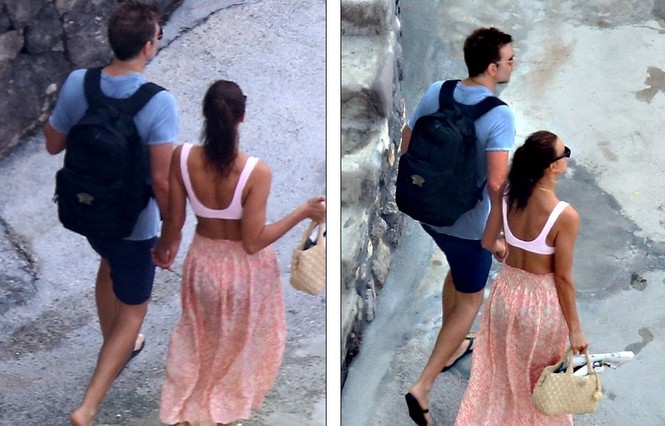 Mỹ nhân Nga Irina Shayk tắm biển cùng bạn trai ở Ý - ảnh 13