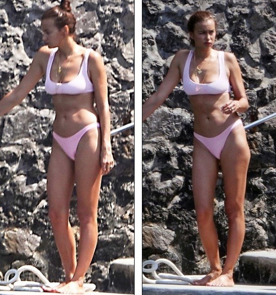 Mỹ nhân Nga Irina Shayk tắm biển cùng bạn trai ở Ý - ảnh 2