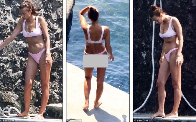 Mỹ nhân Nga Irina Shayk tắm biển cùng bạn trai ở Ý - ảnh 9