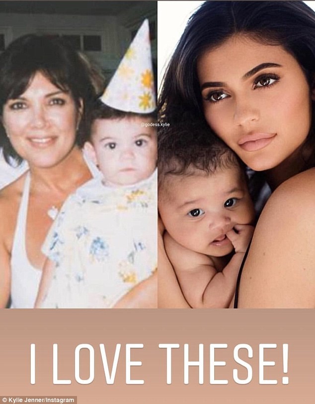 Kylie Jenner siêu gợi cảm bế con gái xinh như thiên thần - ảnh 4