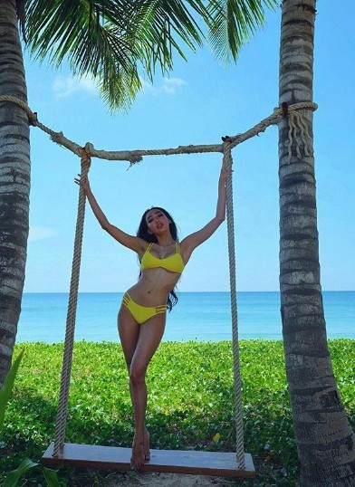 Dáng vóc ‘nảy lửa’ của nàng mẫu da nâu cực ‘hot’ xứ Hàn - ảnh 13