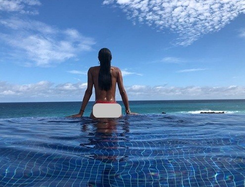 ‘Chân dài’ cao 1m84 Lais Ribeiro thả dáng thiên thần ở Mexico - ảnh 3