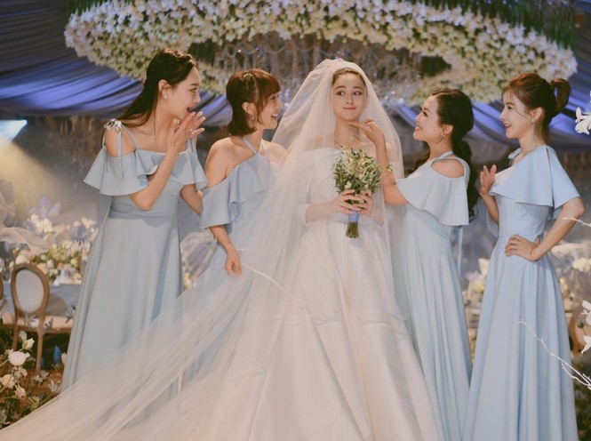‘Lý Mạc Sầu’ Trương Hinh Dư đẹp như tiên nữ trong đám cưới cổ tích - ảnh 12