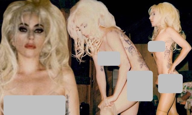 Lady Gaga diện áo choàng nhựa, lấp ló nội y, đi giày cao cả tấc - ảnh 11