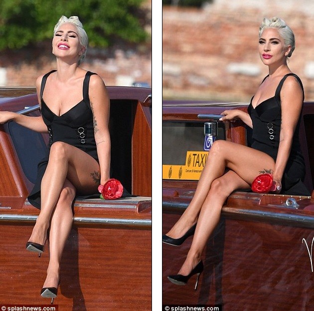 Lady Gaga lộng lẫy bất ngờ trên thảm đỏ LHP Venice - ảnh 21