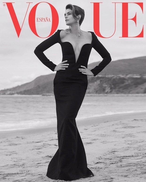 Mê mẩn sắc vóc gợi cảm của ‘nữ thần’ U60 Cindy Crawford - ảnh 4