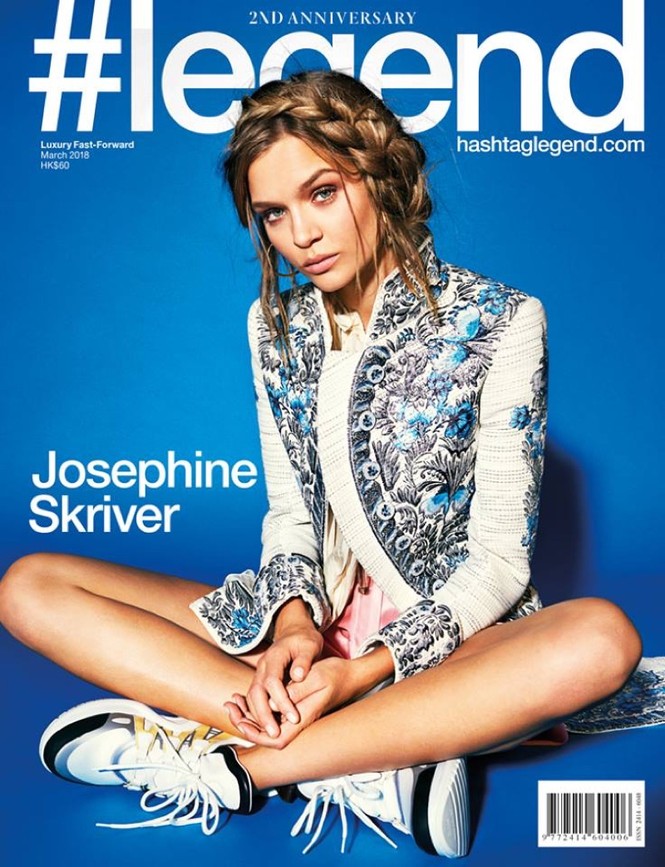 ‘Chân dài’ Josephine Skriver xinh như mộng trên phố - ảnh 20