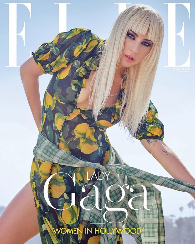 Lady Gaga táo bạo bán nude, trải lòng trên Elle - ảnh 5