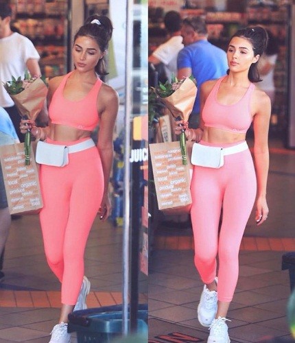 Hoa hậu Hoàn vũ 2012 Olivia Culpo diện nội y ren gợi tình ra phố - ảnh 18