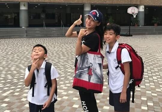 Tạ Đình Phong hiếm hoi gặp lại vợ cũ Trương Bá Chi và 2 con trai - ảnh 5