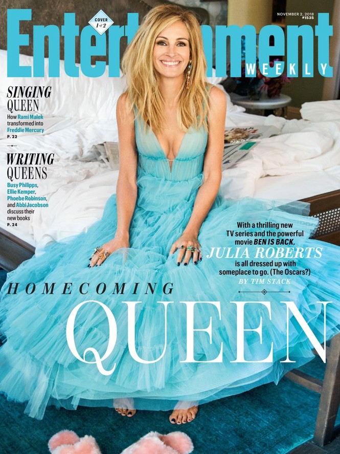 ‘Người đàn bà đẹp’ Julia Roberts quyến rũ như nữ hoàng - ảnh 1