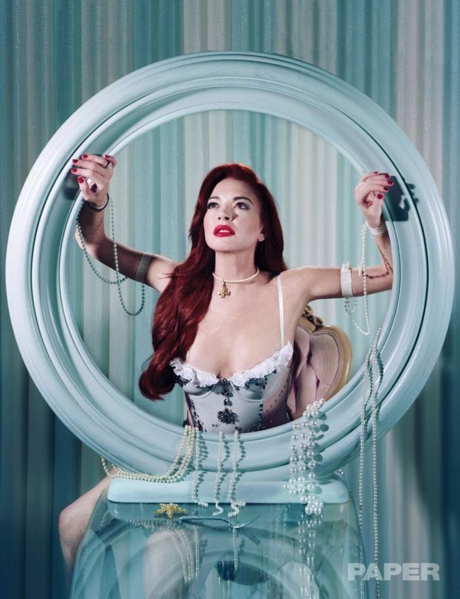 'Cô nàng lắm chiêu' Lindsay Lohan tái xuất gợi tình - ảnh 2