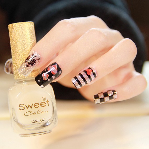 Những mẫu nail ngọt ngào cho ngày Valentine - ảnh 10