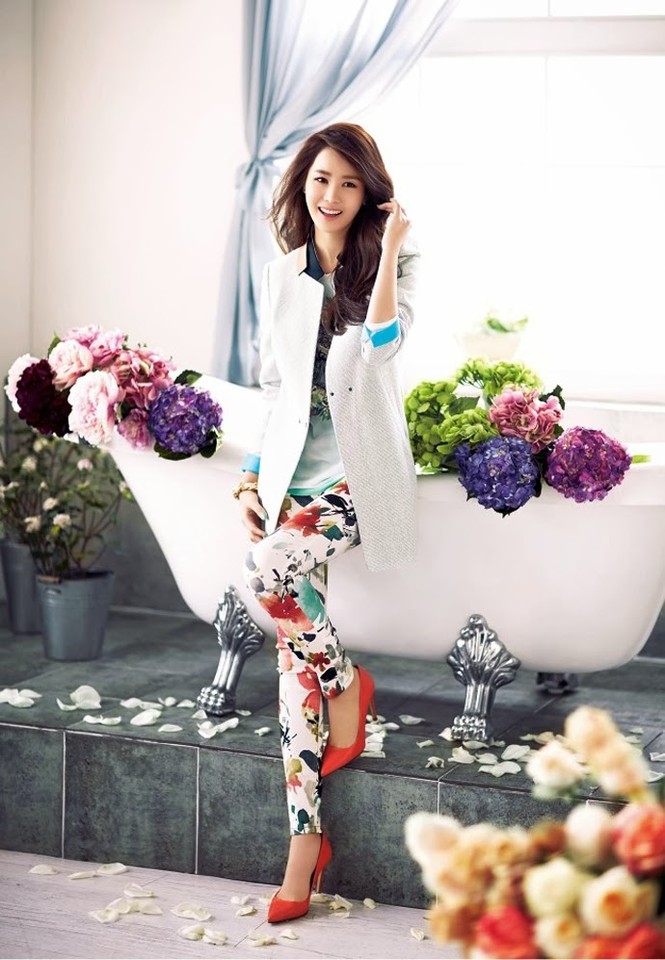 Mỹ nhân xứ Hàn xinh đẹp rạng ngời - ảnh 12