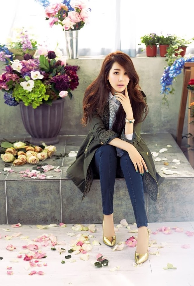 Mỹ nhân xứ Hàn xinh đẹp rạng ngời - ảnh 10