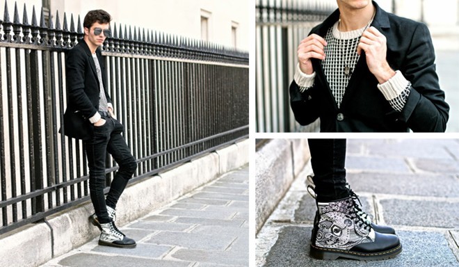 Không cao to, chàng vẫn chất như fashionista Paris - ảnh 3